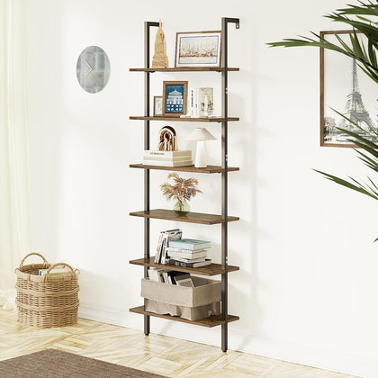 Bookcase Standing Leaning Wall Shelves