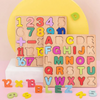 Wooden Puzzles Board Game, Educational Montessori Toys, for Kids'