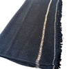 Black Wool Shawl with Beautiful Border, Perfect for Casual Wear