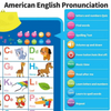 Alphabet Wall Chart, Interactive Electronic English, for Early Learning