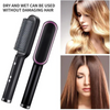 Brush Comb, 909 Straightener,Straightener Brush Sleek, Salon-Worthy Hair at Home