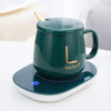 Electric Heated Coffee Mug, Ceramic with Temperature Pad, Perfect for Hot Drinks