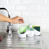 Soap Dispenser & Sponge Holder, 3-in-1, Kitchen & Washroom Organizer