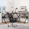 Zeeba Hutch Home Office Workstation Writing Organizer Desk Table