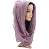 Scarf/Hijab, Sophisticated Pleated & Bubble Chiffon Crinkle , for Women