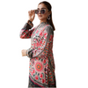 Ivory Beige Digital Printed Lawn Ensemble