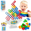 Building Blocks Game, Tetra Tower Balance Stacking, for Kids'