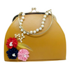 Top Handle Bag, Beautiful Flower Design & Embroidered, for Women