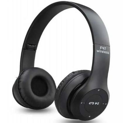 Headphone P47 Pro, Bluetooth Long Battery, Noise Cancellation & Sweatproof