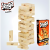 Jenga Classic Game with Hardwood Blocks, Stacking Challenge, for Kids'