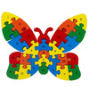 Butterfly Wooden Educational Alphabet & Numbers Jigsaw Puzzle