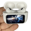 Airpods A9 Pro, 5th Gen Digital Display ANC+ENC + Wisdom Screen + Ear Detection Light Sense