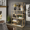 Bookcase Organizer Rack Decor