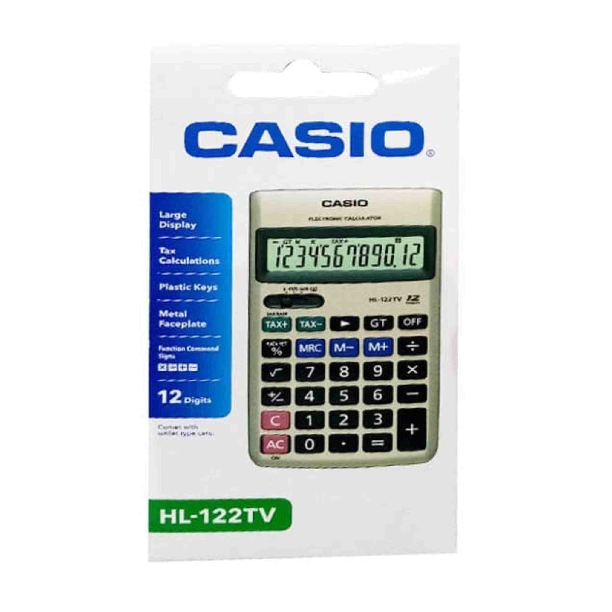 Buy Online Casio Original Calculator HL 122 Tv Action WebStore