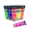 Chivalry Fluorescent Acrylic Paints Set of 6