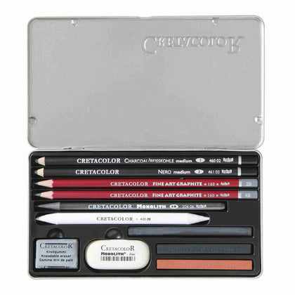 Cretacolor Teachers Choice Drawing Set Of 11