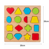 Wooden Puzzles Board Game, Educational Montessori Toys, for Kids'