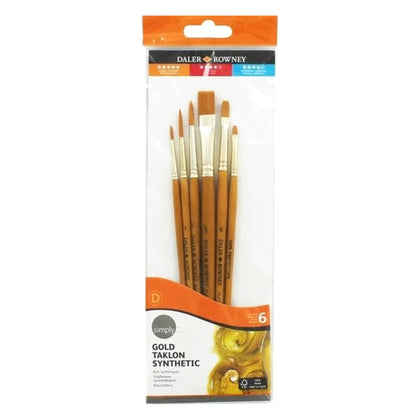 Daler Rowney Simply Gold Taklon Brush