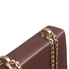 Hand Bag, CG Stylish with Long Chain & Soft Leather, Top Handle, Adjustable Strap