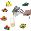 Juice Squeezer, Manual Aluminum Alloy & Easy to Use, Retains Nutrients, Low Noise