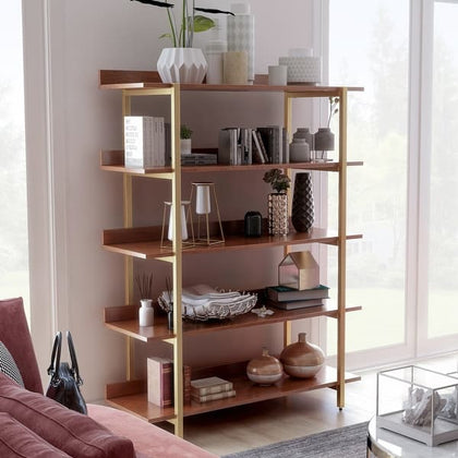 Bookcase Shelve Storage Rack