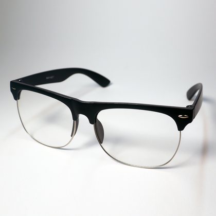 Eyeglasses, Classic Half-Frame, Durable & Lightweight, for Unisex