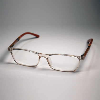 Transparent Reading Glasses, Anti-Glare Lens & Lightweight Frame, for Unisex