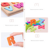 Wooden Puzzles Board Game, Educational Montessori Toys, for Kids'