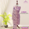 Unstitched Suit, Elegant 3-Piece Lawn Embroidered Dress, for Women