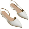 Closed Half Toe Pointed Mule