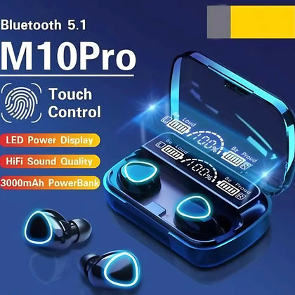 M10 Bluetooth 5.1 Earbuds