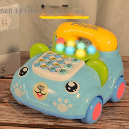 Musical Telephone Multifunctional Toy, 2-in-1 Activity Set, for Toddlers