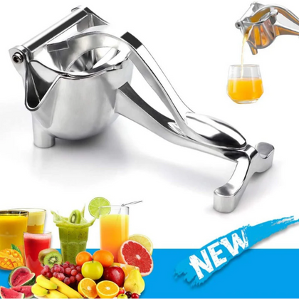 Juice Squeezer, Manual Aluminum Alloy & Easy to Use, Retains Nutrients, Low Noise