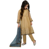 Organza, Jamawar & Chun Suit, Elegant Jamawar & Chun Outfit, for Kids'