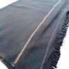 Luxury Black Wool Shawl