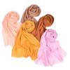 Scarf/Hijab, Fashion New Style Slub Yarn Tassel Chic & Versatile Accessory