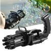 Machine Racket Launcher, 132 Holes Automatic & Rechargeable Bubble Blower