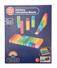 Playtive Wooden Set of Montessori Rainbow Calculation Box 101pcs