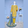 Stitched Suit, Pret 3 Piece Embroidered Lawn with Diamond Voil Duppatta