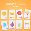 Flash Cards, Montessori Learning English Words & Pocket, 36-Piece Set