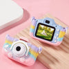 Rainbow Color Cartoon Kids Digital Instant Dual Camera