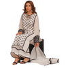 Monochrome Embroidered Kurta Set