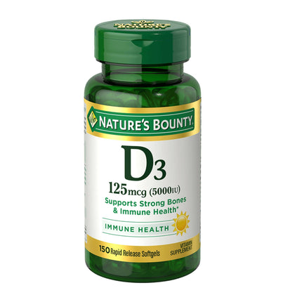 Nature’s Bounty Vitamin D3 5000IU