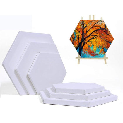 Superb Board Hexagon Artist Canvas Board