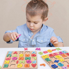 Wooden Puzzles Board Game, Educational Montessori Toys, for Kids'