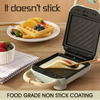 Electric Sandwich & Waffle Maker, Versatile & User-Friendly, 3-in-1