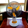 AC/DC Table Fan, Rechargeable with High-Speed 12-Inch Blade