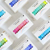 Vibrant Color Shades Washi Tape Set of 6