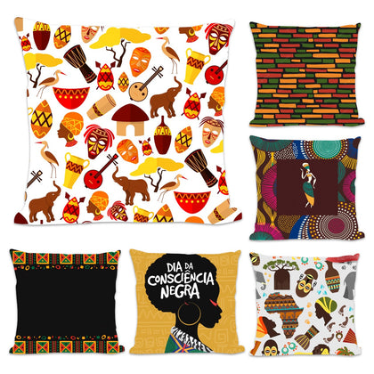 Zulu kingdom Cushion Covers (Set of 7)