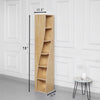 Bookcase Storage Organizer Rack